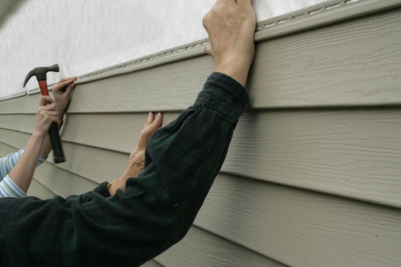 Expert Siding Repair in Action